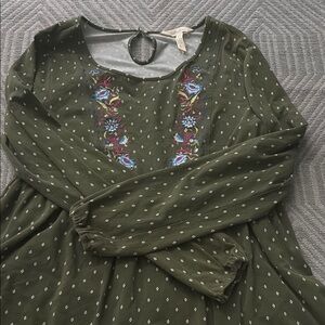 Matilda Jane Long Sleeve Embroidered Blouse